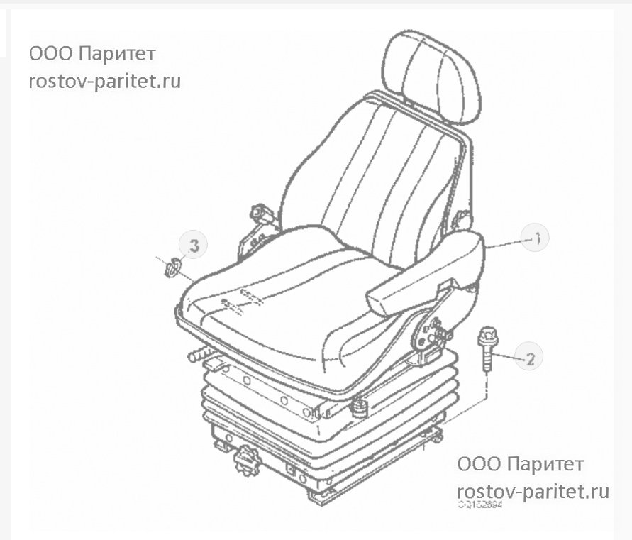 MECHANIC SUSPENSION SEAT 